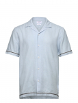 Lindbergh - Soft Viscose Linen Shirt S/S - L&uuml;hikeste varrukatega s&auml;rgid - S
