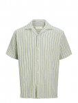 Jack & Jones - Jjecoba Stripe Resort Shirt Ss Sn - L&uuml;hikeste varrukatega s&auml;rgid - XXL