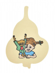 Muurla - Pippi Chop & Serve Board Fruits 21X30Cm - L&otilde;ikelauad - 21X30CM