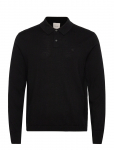Calvin Klein - Ls 100% Merino Polo 14Gg - Pikkade varrukatega - S