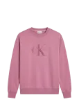 Calvin Klein Jeans - Ls Monologo Fr Terry Rlxd Crew - Dressipluusid - XXL