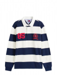 Tommy Jeans - Tjm Rlx Stripe Rugby - Pikkade varrukatega - XL