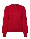 Lauren Ralph Lauren - Button-Trim Puff-Sleeve Sweater - Pikkade varrukatega - XL