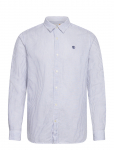 Timberland - Mill Brook Linen Striped Shirt (Regular) Stone Wash Yd - Vabaaja s&auml;rgid - XXL