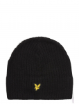 Lyle & Scott - Knitted Ribbed Beanie - Kootud m&uuml;tsid - ONE SIZE