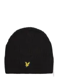 Lyle & Scott - Knitted Ribbed Beanie - Kootud m&uuml;tsid - ONE SIZE