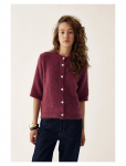 Noella - Kae Ss Knit Cardigan - Kardiganid - S/M