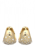 SN&Ouml; Of Sweden - Sprinkles Core Small Oval Ring Ear - R&otilde;ngad - ONE SIZE