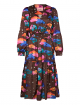 Hunk&oslash;n - Sonja Dress - P&otilde;lveni ja midi - M