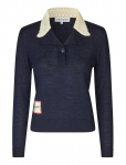 STINE GOYA - Wool Prime, Collared Pullover Knit - Džemprid - S