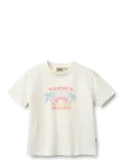 Wheat - T-Shirt S/S Mirsa - L&uuml;hikeste varrukatega - 110