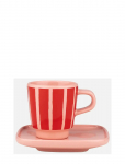 Marimekko Home - Piccolo Espresso Cup+Saucer - Espressotassid - 5 CL