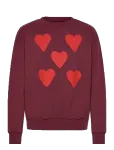 THE ANIMALS OBSERVATORY - Hearts Browned Farnet Bear Sweatshirt - Dressipluusid - 12 Y