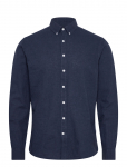 Lindbergh - Linen/Cotton Shirt L/S - Linased s&auml;rgid - M