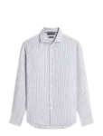Tommy Hilfiger - Dc Linen Stripe Shirt - Vabaaja s&auml;rgid - M