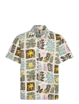 Fat Moose - Sea Cotton/Linen S/S Shirt - L&uuml;hikeste varrukatega s&auml;rgid - XXXL