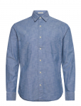 Gant - Reg Chambray Shirt - Vabaaja s&auml;rgid - XXXL