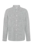 Knowledge Cotton Apparel - Dune Regular Stripe Shirt - Vabaaja s&auml;rgid - XXL