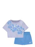 Nike - Nike Knit Short Set - Komplektid l&uuml;hikeste varrukatega T-s&auml;rgiga - 74/80