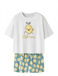 Name It - Nkfnightset Boxy Lemon Noos - Pidžaamakomplektid - 146-152