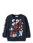Name It - Nmmfloyd Spider Nreg Sweat Bru Mar - Dressipluusid - 98