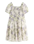 Lindex - Dress With Smock - L&uuml;hikeste varrukatega vabaajakleidid - 104