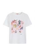 Hunk&oslash;n - Picnic T-Shirt - L&uuml;hikeste varrukatega - M