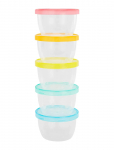 Badabulle - Badabowls 5 X 250 Ml - Beebitoidu konteinerid - 5X 250ML