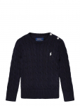 Ralph Lauren Kids - Cable-Knit Cotton Sweater - Pulloverid - 117-123