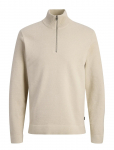 Jack & Jones - Jprblamilano Spring Knit Half Zip - Poolpika lukuga džemprid - XXL