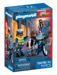 PLAYMOBIL - Cykeltyveri - Playmobil City Action - ONE SIZE
