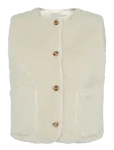 Levi's&reg; - Rema Sherpa Vest White Swan Sh - Fliis- ja teddy vestid - M