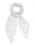 Gina Tricot - Slim Chiffon Scarf - Kerged sallid - ONE SIZE