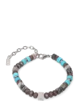 Samie - Mathias - Bracelet With Stone Beads In Turquoise - K&auml;ev&otilde;rud - ONE SIZE