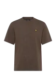 Lyle & Scott - Heavy Laundered T-Shirt - L&uuml;hikeste varrukatega - S