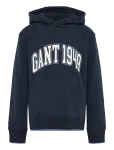 Gant Kids - Collegiate Rib Insert Hoodie - Kapuutsiga pusad - 128