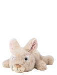 Teddykompaniet - Liggande Kanin, Beige - Pehmed loomad - 28 CM