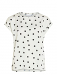 Vila - Viellette S/S Full Satin Top - Noos - L&uuml;hikeste varrukatega - 36