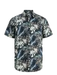 Jack & Jones - Jjhonolulu Aop Shirt Ss - L&uuml;hikeste varrukatega s&auml;rgid - M