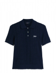 Tommy Jeans - Tjw Pointelle Polo Sweater - Polod - XS