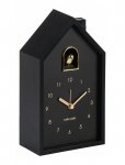 KARLSSON - Alarm Clock Modern Cuckoo Oro Black - &Auml;ratuskellad - H 20CM