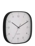 KARLSSON - Wall Clock Grato Cuadrado Warm Grey W. Black - Seinakellad - H 29CM