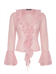 Gina Tricot - Frill Blouse - Pikkade varrukatega - 34