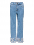 Kids Only - Kogmadison Blush Hw Wide Br Ang Dnm - Laiad teksad - 146