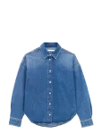 HOLZWEILER - M Relaxed Denim Shirt - Teksas&auml;rgid - L