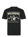 True Religion - Srs Puff Crew Tee - L&uuml;hikeste varrukatega - M