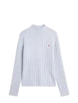 Calvin Klein Jeans - Woven Label Tneck Sweater - K&otilde;rge kaelusega - XXL