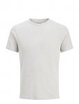 Jack & Jones - Jjeorganic Rib Tee Ss Crew Neck - L&uuml;hikeste varrukatega - L