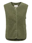 JDY - Jdysimina Teddy Waistcoat Otw Qiq Noos - Fliis- ja teddy vestid - M