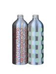 Studio About - Bottle, Medium, 2Pcs, Mint/Red - Veepudelid - 22X7.4